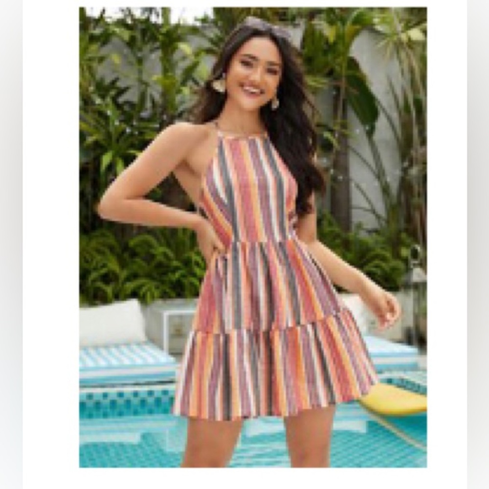 SHEIN Halter Dress